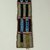 Hunkpapa, Lakota, Sioux. <em>Beaded Band</em>, 1900-1940. Hide, beads, 16 1/8 x 2 9/16 in. (41 x 6.5 cm). Brooklyn Museum, Anonymous gift in memory of Dr. Harlow Brooks, 43.201.49. Creative Commons-BY (Photo: Brooklyn Museum, CUR.43.201.49_view1.jpg)
