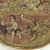 Coptic. <em>Tapestry Roundel</em>, 5th century C.E. Linen, wool, 4 11/16 x Diam. 4 1/2 in. (11.9 x 11.5 cm). Brooklyn Museum, Charles Edwin Wilbour Fund, 44.143c. Creative Commons-BY (Photo: Brooklyn Museum (in collaboration with Index of Christian Art, Princeton University), CUR.44.143C_detail02_ICA.jpg)