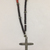  <em>Necklace with Crucifix</em>. Silver, beads, 1 15/16 × 1/4 × 10 in. (4.9 × 0.6 × 25.4 cm). Brooklyn Museum, Frank L. Babbott Fund, 44.47.4. Creative Commons-BY (Photo: , CUR.44.47.4_view01-1.jpg)