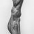  <em>Statuette of Aphrodite Anadyomene</em>, late 2nd century B.C.E. Faience, 14 3/16 x Diam. 4 1/4 in. (36 x 10.8 cm). Brooklyn Museum, Charles Edwin Wilbour Fund, 44.7. Creative Commons-BY (Photo: Brooklyn Museum, CUR.44.7_NegD_print_bw.jpg)