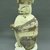 Chancay. <em>Figure Holding Cup</em>, 1000-1400. Ceramic, slips, 20 1/2 x 10 1/2 x 11 in. (52.1 x 26.7 x 27.9 cm). Brooklyn Museum, A. Augustus Healy Fund, 44.99.25. Creative Commons-BY (Photo: Brooklyn Museum, CUR.44.99.25_view3.jpg)