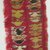 Ica ?. <em>Textile Fragment</em>, circa 1100–1400. Cotton, camelid fiber, 2 7/8 × 59 1/2 in. (7.3 × 151.1 cm). Brooklyn Museum, Gift of Leo E. Fleischman, 45.175.2.3. Creative Commons-BY (Photo: Brooklyn Museum, CUR.45.175.2.3_detail.jpg)