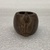 Possibly Chimú. <em>Small Bowl</em>. Wood, 1 3/4 × 2 7/8 × 1 3/4 in. (4.4 × 7.3 × 4.4 cm). Brooklyn Museum, Museum Collection Fund, 46.133.2. Creative Commons-BY (Photo: Brooklyn Museum, CUR.46.133.2_view03.jpg)