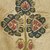 Coptic. <em>Fragment with Botanical Decoration</em>, 6th-7th century C.E. Linen, wool, 9 1/4 x 18 1/8 in. (23.5 x 46 cm). Brooklyn Museum, Gift of Pratt Institute, 46.157.17. Creative Commons-BY (Photo: Brooklyn Museum (in collaboration with Index of Christian Art, Princeton University), CUR.46.157.17_detail01_ICA.jpg)