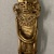 Muisca (Chibcha). <em>Votive Figure (Tunjo)</em>, 600-1600. Gold, 3 1/8 × 1 1/4 × 3/4 in. (7.9 × 3.2 × 1.9 cm). Brooklyn Museum, By exchange, 47.115.2. Creative Commons-BY (Photo: Brooklyn Museum, CUR.47.115.2_overall.jpg)