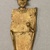 Muisca (Chibcha). <em>Votive Figure</em>, 600–1600. Gold, 3 5/8 × 1 3/8 × 5/16 in. (9.2 × 3.5 × 0.8 cm). Brooklyn Museum, By exchange, 47.115.5. Creative Commons-BY (Photo: Brooklyn Museum, CUR.47.115.5_overall.jpg)