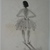 Susanne Suba (American, born Hungary, 1913-2012). <em>Ballet Dancer</em>, 20th century. Pen and ink and wash on paper, sheet: 18 15/16 x 13 5/8 in. (48.1 x 34.6 cm). Brooklyn Museum, Dick S. Ramsay Fund, 48.100.1. © artist or artist's estate (Photo: Brooklyn Museum, CUR.48.100.1.jpg)