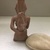  <em>Maya Figurine</em>. Clay, 6 1/4 × 2 7/8 × 3 7/8 in. (15.9 × 7.3 × 9.8 cm). Brooklyn Museum, 48.2.1. Creative Commons-BY (Photo: Brooklyn Museum, CUR.48.2.1_back.jpg)