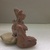  <em>Maya Figurine</em>. Clay, 6 1/4 × 2 7/8 × 3 7/8 in. (15.9 × 7.3 × 9.8 cm). Brooklyn Museum, 48.2.1. Creative Commons-BY (Photo: Brooklyn Museum, CUR.48.2.1_view02.jpg)