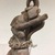  <em>Maya Figurine</em>. Clay, 10 1/4 × 2 3/4 × 1 7/8 in. (26 × 7 × 4.8 cm). Brooklyn Museum, 48.2.2. Creative Commons-BY (Photo: , CUR.48.2.2_detail01.jpg)