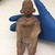  <em>Maya Figurine</em>. Clay, 5 3/4 × 3 × 3 3/8 in. (14.6 × 7.6 × 8.6 cm). Brooklyn Museum, 48.2.5. Creative Commons-BY (Photo: , CUR.48.2.5_view01.jpg)
