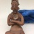  <em>Maya Figurine</em>. Clay, 6 1/8 × 3 × 3 3/8 in. (15.6 × 7.6 × 8.6 cm). Brooklyn Museum, 48.2.7. Creative Commons-BY (Photo: , CUR.48.2.7_view01.jpg)