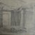 Edwin Howland Blashfield (American, 1848-1936). <em>Rock-Cut Tomb at Desrel Melek</em>, 1887. Graphite on preprinted graph paper mounted to paperboard, Sheet: 3 5/8 x 5 1/16 in. (9.2 x 12.9 cm). Brooklyn Museum, Gift of John H. Field, 48.217.17a (Photo: Brooklyn Museum, CUR.48.217.17a.jpg)