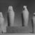  <em>Canopic Jar and Cover of Tjuli</em>, ca. 1279-1213 B.C.E. Egyptian alabaster (calcite), pigment, 18 1/2 × 6 11/16 in. (47 × 17 cm). Brooklyn Museum, Charles Edwin Wilbour Fund, 48.30.4a-b. Creative Commons-BY (Photo: , CUR.48.30.1a-b_48.30.2a-b_48.30.3a-b_48.30.4a-b_NegID48.30.1-4_GRPB_print_bw.jpg)