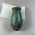  <em>Small Vase</em>, ca. 1390–1352 B.C.E. Faience, 3 x Diam. 1 5/8 in. (7.6 x 4.2 cm). Brooklyn Museum, Gift of Mrs. Lawrence Coolidge and Mrs. Robert Woods Bliss, and the Charles Edwin Wilbour Fund, 48.66.13. Creative Commons-BY (Photo: Brooklyn Museum, CUR.48.66.13_overall01.jpg)