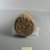  <em>Funerary Cone of the Hereditary Prince and Count</em>, ca. 1352-1292 B.C.E. Terracotta, Diam. 3 1/16 x 9 1/8 in. (7.8 x 23.1 cm). Brooklyn Museum, Gift of Mrs. Lawrence Coolidge and Mrs. Robert Woods Bliss, and the Charles Edwin Wilbour Fund, 48.66.14. Creative Commons-BY (Photo: Brooklyn Museum, CUR.48.66.14_detail2.jpg)