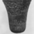  <em>Cup from a Relief-Decorated Chalice</em>, ca. 1070 B.C.E.-718 B.C.E. Faience, Height: 3 7/8 in. (9.9 cm). Brooklyn Museum, Charles Edwin Wilbour Fund, 49.133. Creative Commons-BY (Photo: , CUR.49.133_NegD_print_bw.jpg)