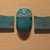 Egyptian. <em>Winged Scarab</em>, ca. 712-342 B.C.E. Faience, 49.28a (Scarab): 7/8 × 1 5/8 × 2 1/2 in. (2.2 × 4.2 × 6.4 cm). Brooklyn Museum, Charles Edwin Wilbour Fund, 49.28a-c. Creative Commons-BY (Photo: Brooklyn Museum, CUR.49.28a-c_wwg8.jpg)