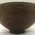Marquesan. <em>Bowl with Cover (Ko’oka)</em>. Wood, 4 13/16 x 9 1/16 in. (12.2 x 23 cm). Brooklyn Museum, Museum Collection Fund and Henry L. Batterman Fund, 49.47.1. Creative Commons-BY (Photo: Brooklyn Museum, CUR.49.47.1_detail2.jpg)