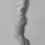 Classical; Alexandrian?. <em>Nude Young Man Standing on Circular Base</em>, 2nd century B.C.E. and later, or 19th century C.E. Marble, 13 3/4 × 5 5/16 × 4 5/16 in. (35 × 13.5 × 11 cm). Brooklyn Museum, Gift of Albert Gallatin, 50.61. Creative Commons-BY (Photo: Brooklyn Museum, CUR.50.61_NegB_print_bw.jpg)