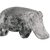  <em>Small Standing Hippopotamus</em>. Ivory, 1 x 1 13/16 in. (2.5 x 4.6 cm). Brooklyn Museum, Gift of John Tano, 50.62. Creative Commons-BY (Photo: Brooklyn Museum, CUR.50.62_NegD_bw.jpg)