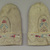 Cree (Metis). <em>Mittens</em>, early 19th century. Buckskin, porcupine quills, bird quills, glass beads,commercial cloth, rawhide, thread, sinew, 10 x 5 3/4 in. (25.4 x 14.6 cm). Brooklyn Museum, Henry L. Batterman Fund and the Frank Sherman Benson Fund, 50.67.13a-b. Creative Commons-BY (Photo: Brooklyn Museum, CUR.50.67.13a-b_view1.jpg)