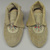 Red River Metis. <em>Pair of Moccasins</em>, early 19th century. Smoked hide, porcupine quills, bird quills, sinew, Each: 4 1/2 × 5 × 11 in. (11.4 × 12.7 × 27.9 cm). Brooklyn Museum, Henry L. Batterman Fund and Frank Sherman Benson Fund, 50.67.22a-b. Creative Commons-BY (Photo: Brooklyn Museum, CUR.50.67.22a-b.jpg)