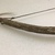 Probably Yankton, Nakota, Sioux. <em>Bow, Bow Case, Arrows and Quiver</em>, early 19th century. Elk horn, thread, horsehair, Stroud cloth, sinew, metal, pigment, buffalo hide, mallard scalps, remnants of feathers, bow: 4 1/2 x 1 1/2 x 44 in. (11.4 x 3.8 x 111.8 cm). Brooklyn Museum, Henry L. Batterman Fund and Frank Sherman Benson Fund, 50.67.27a-b. Creative Commons-BY (Photo: Brooklyn Museum, CUR.50.67.27a_detail23.jpg)