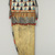 Eastern, Sioux. <em>Knife Sheath</em>, early 19th century. Rawhide, buckskin, porcupine quills, tin, sinew, thread, 9 1/2 x 3 1/4 in. (24.1 x 8.3 cm). Brooklyn Museum, Henry L. Batterman Fund and the Frank Sherman Benson Fund, 50.67.41. Creative Commons-BY (Photo: Brooklyn Museum, CUR.50.67.41_view1.jpg)