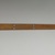 Hochunk. <em>Painted Pipe Stem</em>, early 19th century. Wood, pigment, 24 in. (61 cm). Brooklyn Museum, Henry L. Batterman Fund and the Frank Sherman Benson Fund, 50.67.73. Creative Commons-BY (Photo: , CUR.50.67.73_back.jpg)