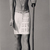  <em>Statue of Metjetji</em>, ca. 2371-2288 B.C.E. Wood, pigment, Height: 35 1/16 in. (89 cm). Brooklyn Museum, Charles Edwin Wilbour Fund, 50.77. Creative Commons-BY (Photo: , CUR.50.77_NegG_print_bw.jpg)