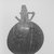  <em>Decorated Spoon</em>. Coconut shell Brooklyn Museum, Gift of John W. Vandercook, 51.118.18. Creative Commons-BY (Photo: Brooklyn Museum, CUR.51.118.18_print_back_bw.jpg)