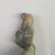Olmec. <em>Male Figurine</em>, ca. 800-500 BCE. Jadeite, cinnabar, 2 x 3/4 x 3 1/2 in. (5.1 x 1.9 x 8.9 cm). Brooklyn Museum, Gift of Mr. and Mrs. Alastair Bradley Martin, 51.197.2. Creative Commons-BY (Photo: Brooklyn Museum, CUR.51.197.2_side2.jpg)