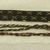  <em>Belt or Headband</em>, 1400–1700 or Undetermined. Camelid fiber, 1 3/8 x 29 1/8 in. (3.5 x 74.0 cm). Brooklyn Museum, Gift of Richard Eisenmann, 52.9.2. Creative Commons-BY (Photo: , CUR.52.9.2.jpg)