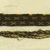  <em>Belt or Headband</em>, 1400-1700. Camelid fiber, 1 3/8 x 26 3/4 in. (3.5 x 68.0 cm). Brooklyn Museum, Gift of Richard Eisenmann, 52.9.3. Creative Commons-BY (Photo: , CUR.52.9.3.jpg)