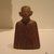  <em>Miniature Bust</em>, ca. 1336-1327 B.C.E., ca. 1327-1323 B.C.E., or ca. 1323-1295 B.C.E. Wood, 3 1/16 x 2 1/16 in. (7.8 x 5.3 cm). Brooklyn Museum, Charles Edwin Wilbour Fund, 53.246. Creative Commons-BY (Photo: Brooklyn Museum, CUR.53.246_emagic.jpg)