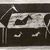 Ewald Mataré (German, 1887-1965). <em>Five Horses</em>, 1952. Linocut on soft wove paper, 5 1/16 x 13 3/16 in. (12.8 x 33.5 cm). Brooklyn Museum, Henry L. Batterman Fund, 54.150.1. © artist or artist's estate (Photo: Brooklyn Museum, CUR.54.150.1.jpg)