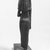  <em>Statuette of a Woman</em>, ca. 1390-1353 B.C.E. Wood, 10 1/16 x 2 3/4 x 1 7/8 in. (25.6 x 7 x 4.8 cm). Brooklyn Museum, Charles Edwin Wilbour Fund, 54.29. Creative Commons-BY (Photo: Brooklyn Museum, CUR.54.29_NegH4_print_bw.jpg)
