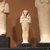  <em>Shabty of Heqareshu</em>, ca. 1539-1400 B.C.E. Limestone, Height 6 3/8 in. (16.2 cm). Brooklyn Museum, Charles Edwin Wilbour Fund, 55.174. Creative Commons-BY (Photo: Brooklyn Museum, CUR.55.174_mummychamber.jpg)