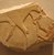 Egyptian. <em>Scene of Animal Husbandry</em>, ca. 670-650 B.C.E. Limestone, pigment, 5 9/16 x 7 in. (14.2 x 17.8 cm). Brooklyn Museum, Charles Edwin Wilbour Fund, 55.3.2. Creative Commons-BY (Photo: Brooklyn Museum, CUR.55.3.2_wwg8.jpg)