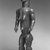 Bete. <em>Standing Female Figure</em>, 19th century. Wood, metal, 28 9/16 x 9 3/16 x 7 in. (72.5 x 23.3 x 17.8 cm). Brooklyn Museum, Gift of Arturo and Paul Peralta-Ramos, 56.6.96. Creative Commons-BY (Photo: Brooklyn Museum, CUR.56.6.96_print_threequarter_bw.jpg)
