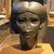  <em>Head from a Female Sphinx</em>, ca. 1876-1842 B.C.E. Chlorite, 15 5/16 x 13 1/8 x 13 15/16 in., 124.5 lb. (38.9 x 33.3 x 35.4 cm, 56.47kg). Brooklyn Museum, Charles Edwin Wilbour Fund, 56.85. Creative Commons-BY (Photo: Brooklyn Museum, CUR.56.85_erg2.jpg)