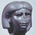  <em>Head from a Female Sphinx</em>, ca. 1876-1842 B.C.E. Chlorite, 15 5/16 x 13 1/8 x 13 15/16 in., 124.5 lb. (38.9 x 33.3 x 35.4 cm, 56.47kg). Brooklyn Museum, Charles Edwin Wilbour Fund, 56.85. Creative Commons-BY (Photo: Brooklyn Museum, CUR.56.85_threequarter.jpg)