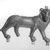  <em>Lion Applique</em>, 4th-3rd century B.C.E. Bronze, 5 5/8 x 8 1/8 in. (14.3 x 20.7 cm). Brooklyn Museum, Charles Edwin Wilbour Fund, 57.40. Creative Commons-BY (Photo: Brooklyn Museum, CUR.57.40_NegA_print_bw.jpg)