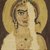 Coptic. <em>Bust of a Female</em>, late 5th-early 6th century C.E. Wool, flax (?), 8 1/2 x 7 3/4 in. (21.6 x 19.7 cm). Brooklyn Museum, Charles Edwin Wilbour Fund, 57.41. Creative Commons-BY (Photo: Brooklyn Museum (in collaboration with Index of Christian Art, Princeton University), CUR.57.41_detail01_ICA.jpg)