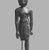 Egyptian. <em>Statuette of a Soldier</em>, ca. 1390-1353 B.C.E. Wood, pigment, Height: 8 3/8 in. (21.2 cm). Brooklyn Museum, Charles Edwin Wilbour Fund, 57.64. Creative Commons-BY (Photo: Brooklyn Museum, CUR.57.64_NegA_print_bw.jpg)