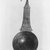  <em>Simpulum</em>, 305-30 B.C.E. Bronze, 5 7/8 × 14 5/16 in. (15 × 36.4 cm). Brooklyn Museum, Charles Edwin Wilbour Fund, 58.127. Creative Commons-BY (Photo: Brooklyn Museum, CUR.58.127_print_negC_bw.jpg)