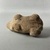  <em>Frog</em>, ca. 3100–2800 B.C.E. Clay, pigment, 2 3/16 × 2 3/8 × 4 5/16 in. (5.5 × 6.1 × 10.9 cm). Brooklyn Museum, Charles Edwin Wilbour Fund, 58.32.3. Creative Commons-BY (Photo: Brooklyn Museum, CUR.58.32.3_bottom.JPG)