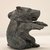  <em>Container in the Form of a Bear</em>. Bronze, 3 7/8 x Diam. 3 5/8 in. (9.8 x 9.2 cm). Brooklyn Museum, Charles Edwin Wilbour Fund, 58.97. Creative Commons-BY (Photo: , CUR.58.97_view03.jpg)