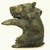  <em>Container in the Form of a Bear</em>. Bronze, 3 7/8 x Diam. 3 5/8 in. (9.8 x 9.2 cm). Brooklyn Museum, Charles Edwin Wilbour Fund, 58.97. Creative Commons-BY (Photo: , CUR.58.97_view04.jpg)